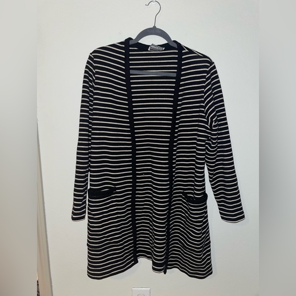 Long striped cardigan - Picture 1 of 4